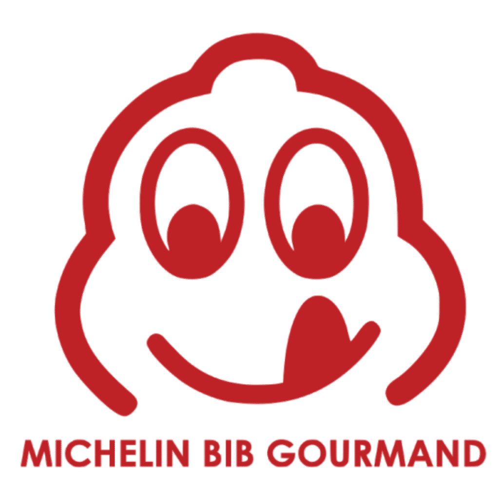 logo bib michelin rouge