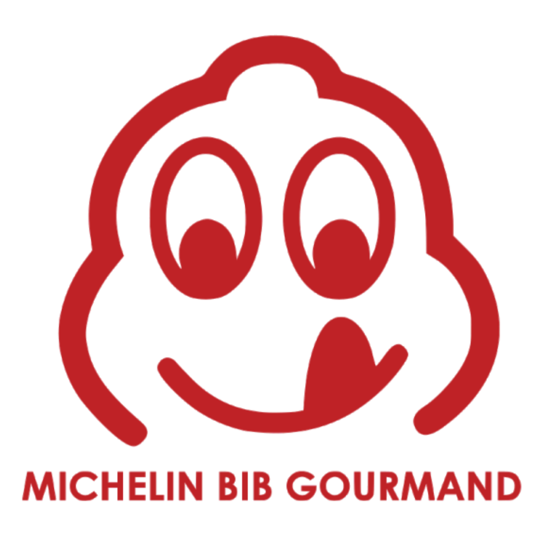 logo bib michelin rouge